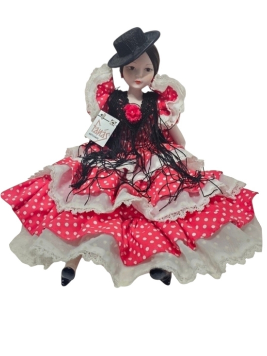 Fanas Artesanos Other - Vintage Fanas Artesanos Porcelain Doll Collectible Made in Spain